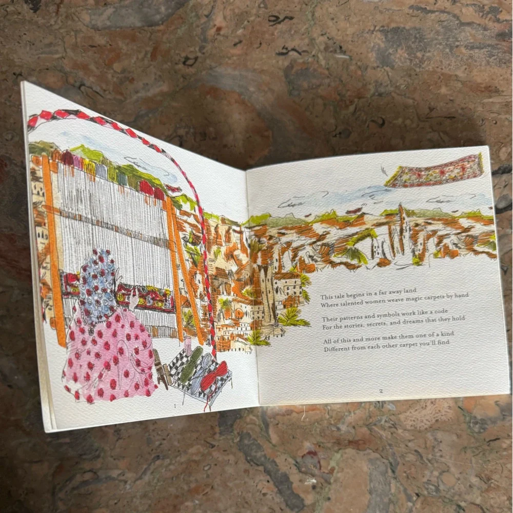 Artemis. Design Co. Kilim slide shoes - Picture 8 of 12